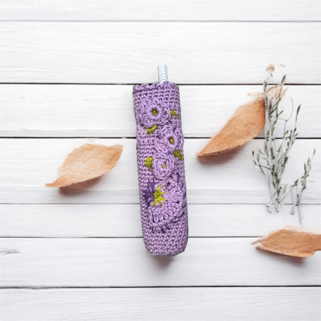 Manga para máquina Iqos em crochet